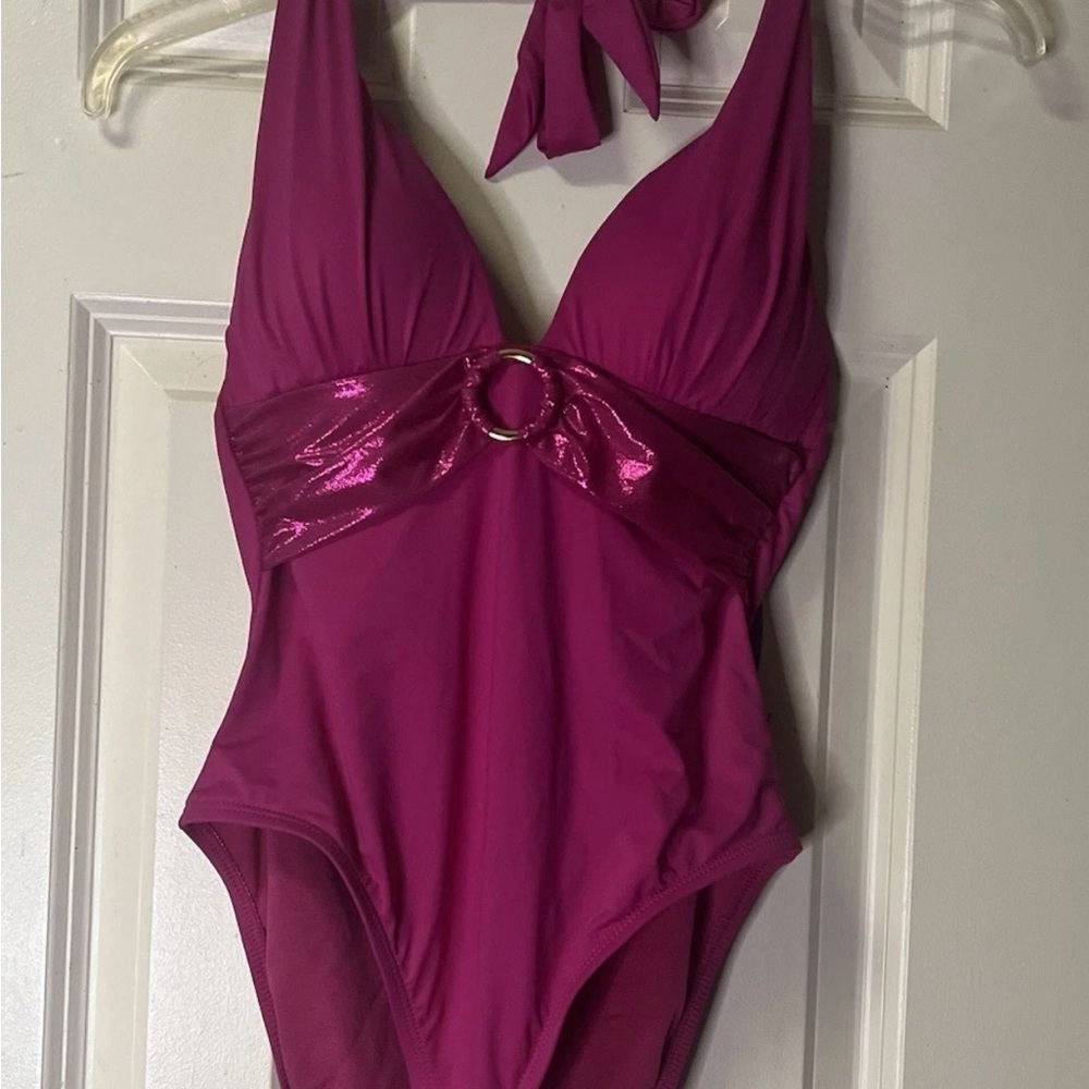 Mynah ~ Women’s ~ Swimsuit ~ Small~ NWT ~ Pink ~ One Piece ~ New With Tags